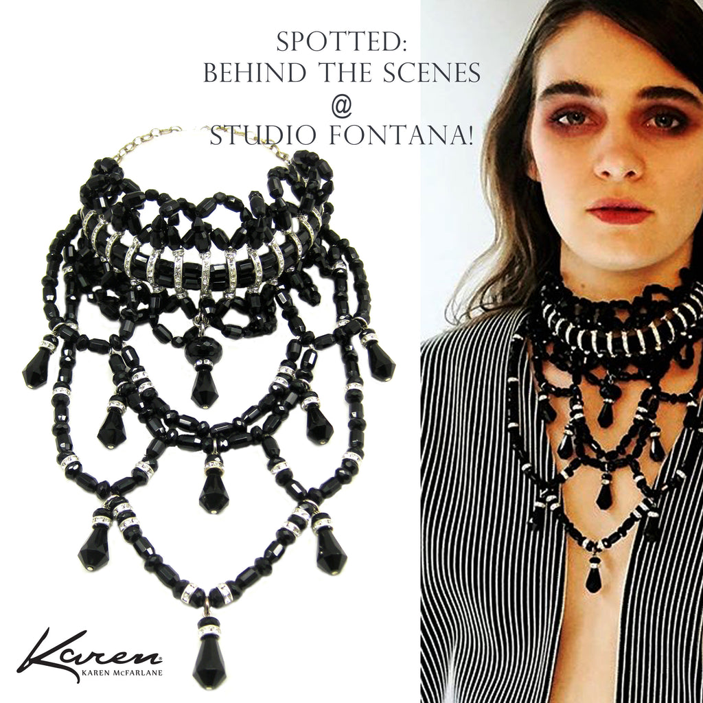 Spotted: Behind The Scenes @ Studio Fontana!