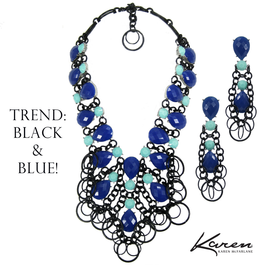 Trend: Black & Blue!